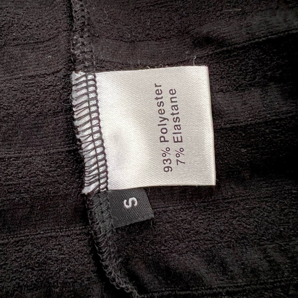 Vintage Rodebjer Black Ruffle Open Front Cardigan Size S Small - Picture 5 of 8